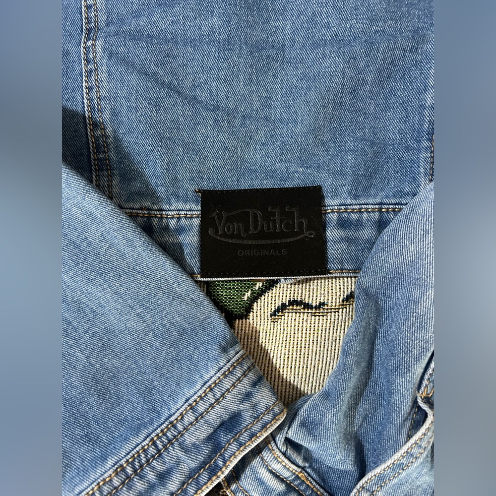 Von Dutch Patchwork Denim Jacket - image 3